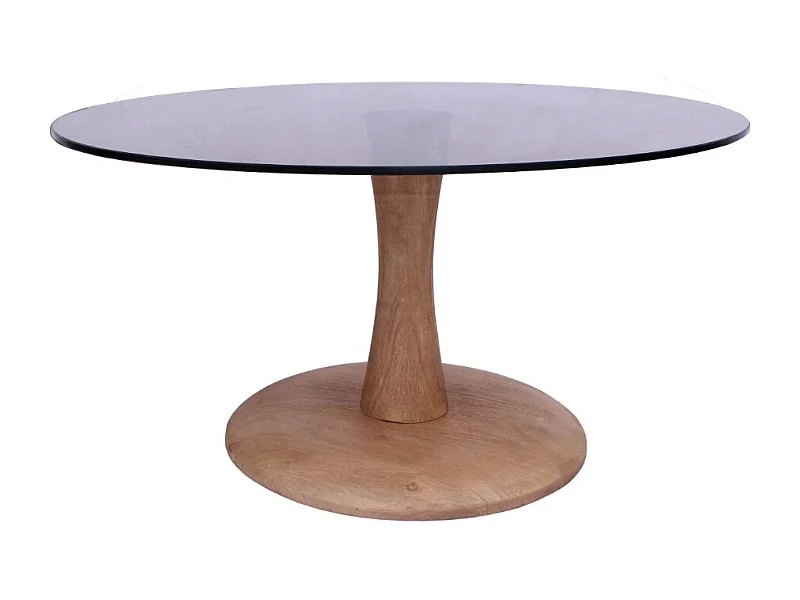 Bijzettafel Faye Almond - 75x75x30cm