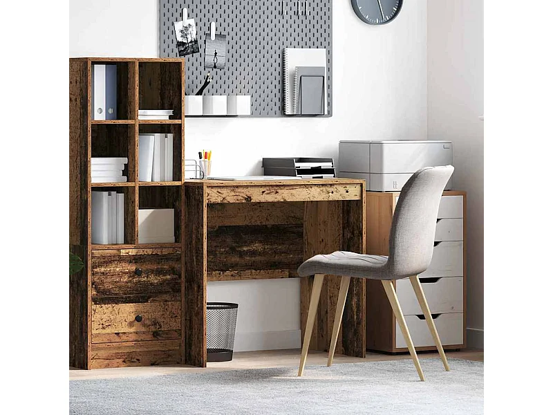 Bureau Bois ancien 80 x 50 x 76 cm Bois d'ingénierie