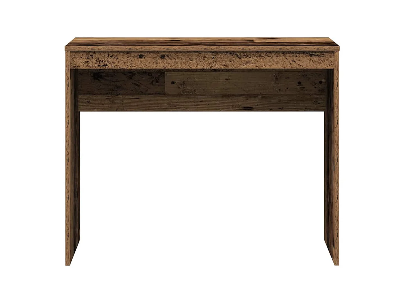 Bureau vieux bois 90x40x72 cm bois d'ingénierie