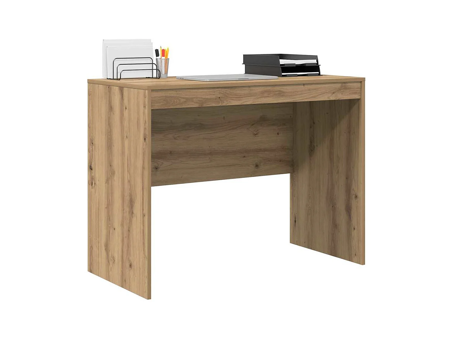 Bureau Autre chêne artisanal 100 x 50 x 76 cm Bois d'ingénierie