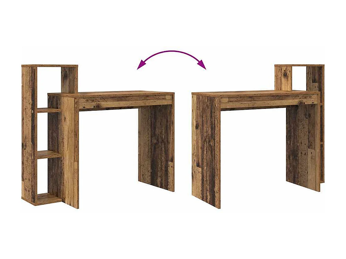 Bureau Bois ancien 100 x 40 x 90 cm Bois d'ingénierie