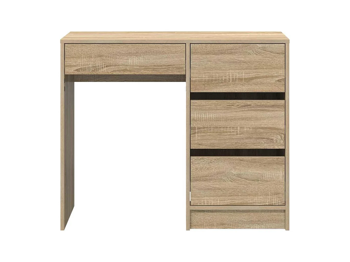 Bureau Chêne sonoma 90 x 37,5 x 75 cm Bois d'ingénierie