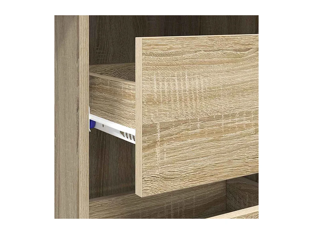 Bureau Chêne sonoma 90 x 37,5 x 75 cm Bois d'ingénierie