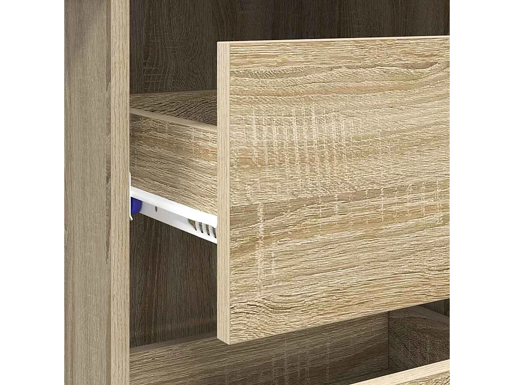 Bureau Chêne sonoma 90 x 37,5 x 75 cm Bois d'ingénierie