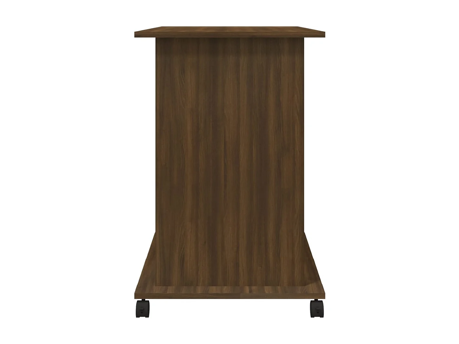 Bureau d'ordinateur Chêne marron 80x50x75 cm Bois d'ingénierie