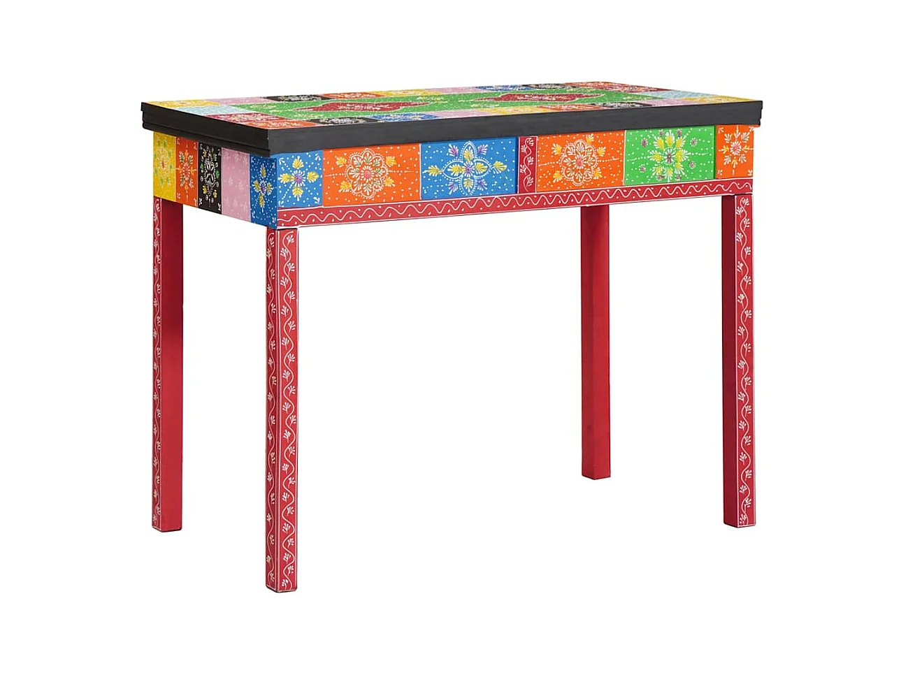 Bureau Marron 100 x 50 x 75 cm Bois de manguier massif