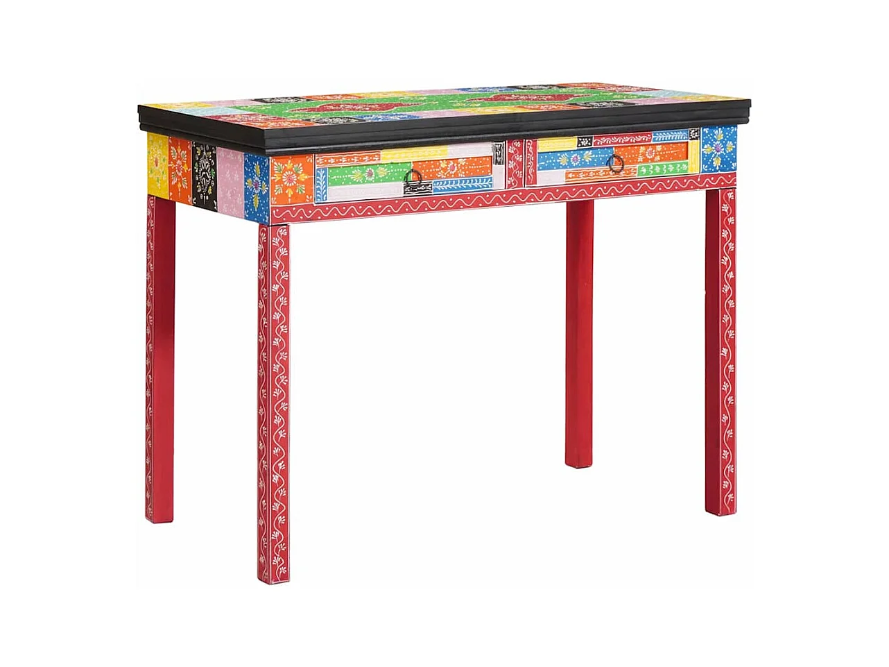 Bureau Marron 100 x 50 x 75 cm Bois de manguier massif