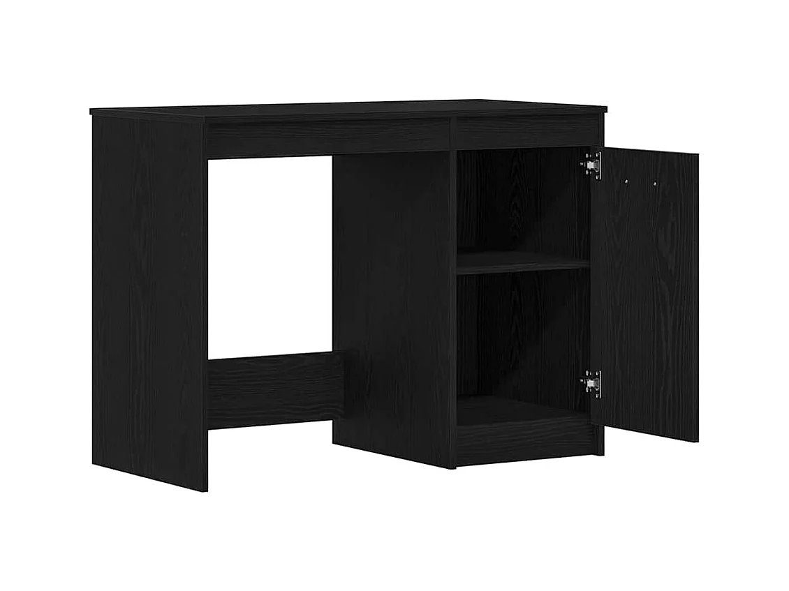 Bureau Chêne noir 100 x 50 x 76 cm Bois d'ingénierie