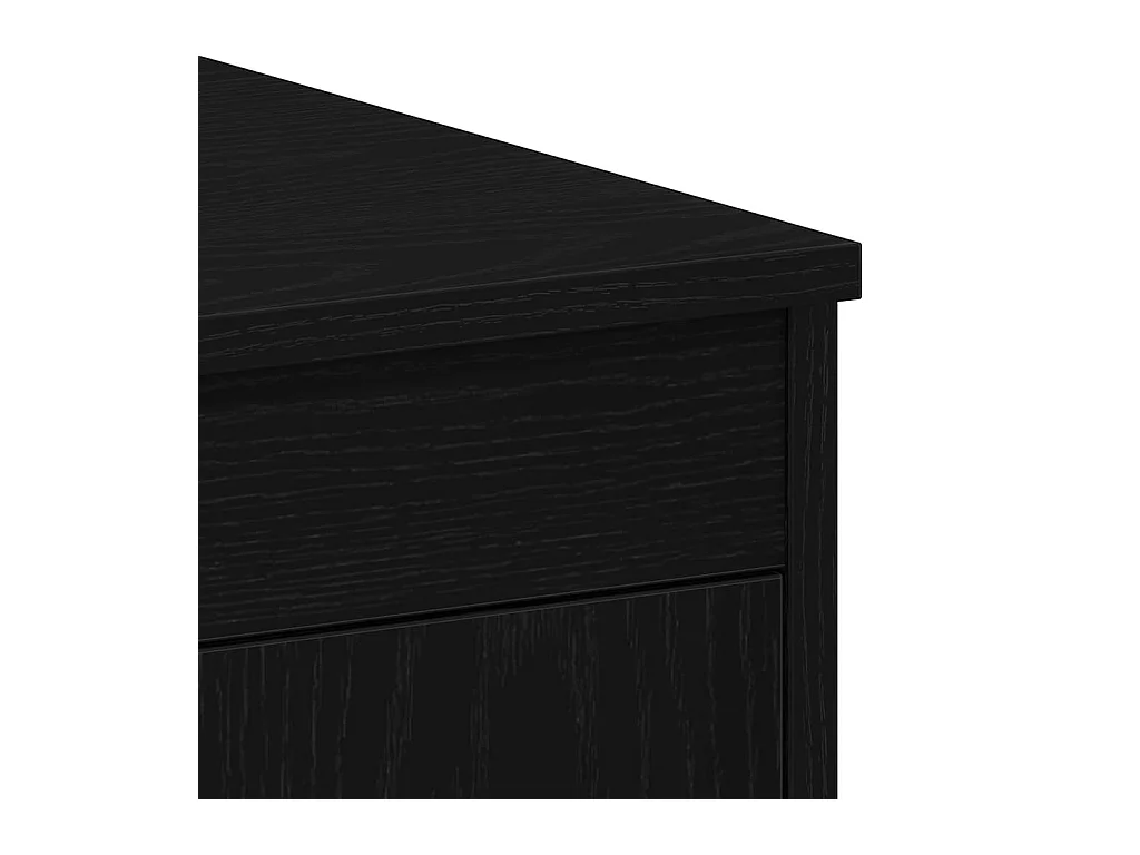 Bureau Chêne noir 100 x 50 x 76 cm Bois d'ingénierie