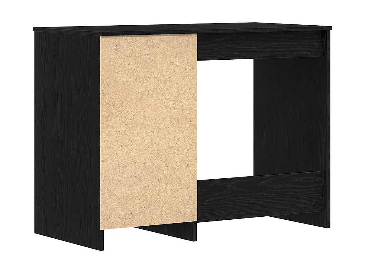 Bureau Chêne noir 100 x 50 x 76 cm Bois d'ingénierie