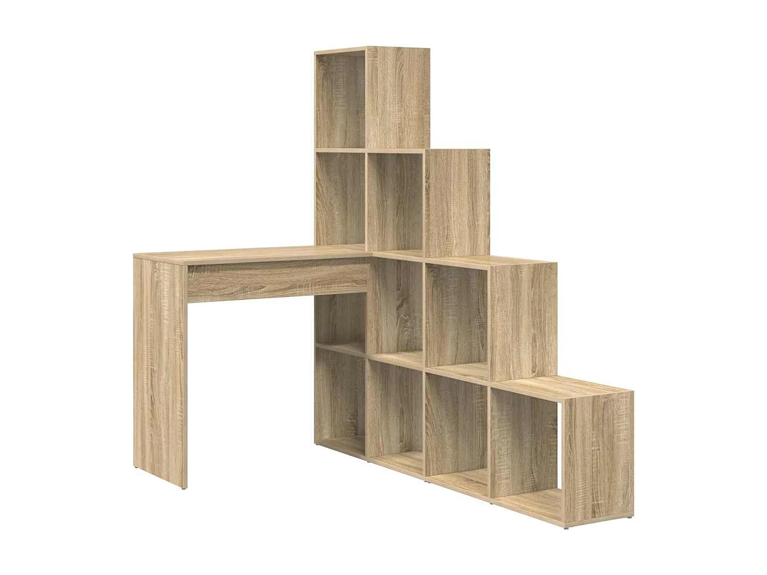 Bureau d'angle Chêne sonoma 101.5 x 149.5 x 149.5 cm
