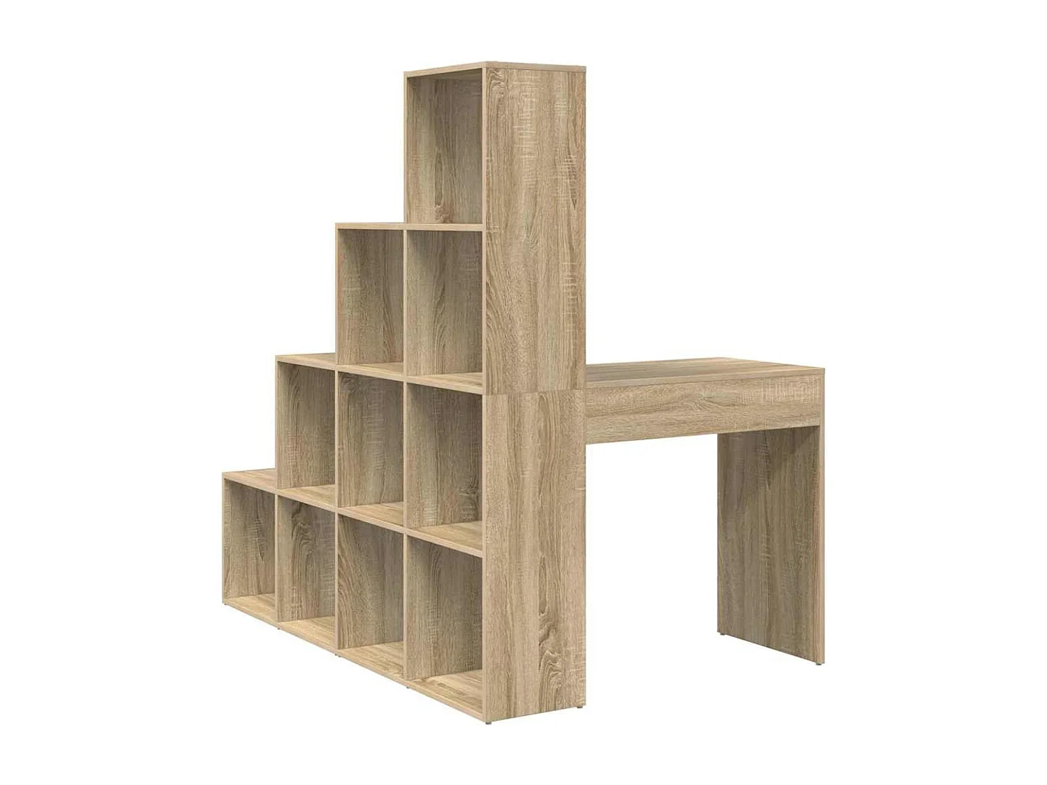 Bureau d'angle Chêne sonoma 101.5 x 149.5 x 149.5 cm