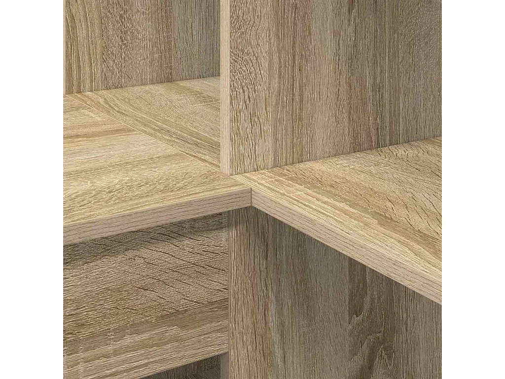 Bureau d'angle Chêne sonoma 101.5 x 149.5 x 149.5 cm