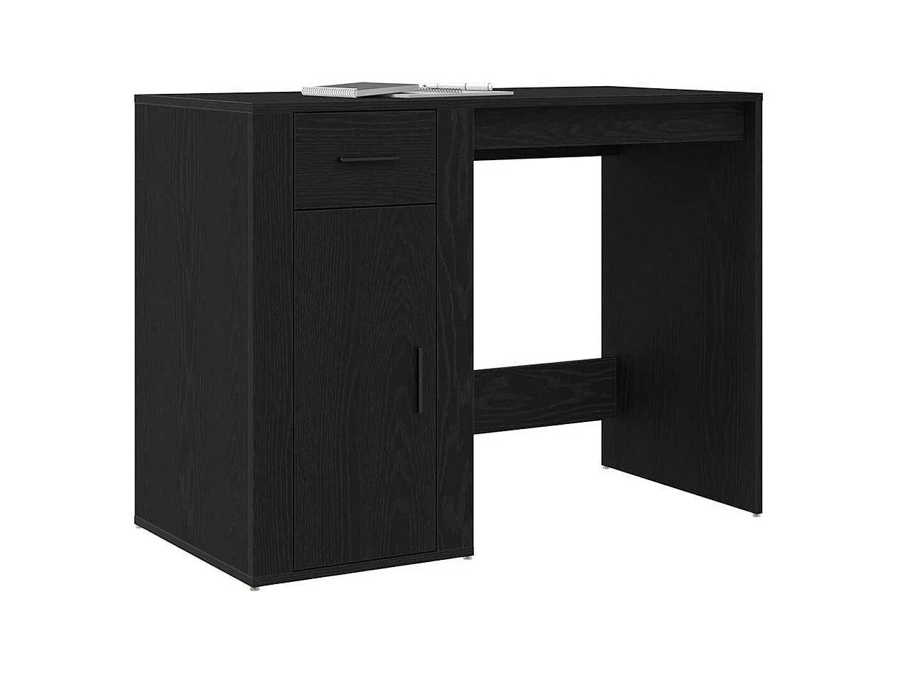 Bureau Autre Chêne noir 100 x 49 x 75 cm Bois d'ingénierie