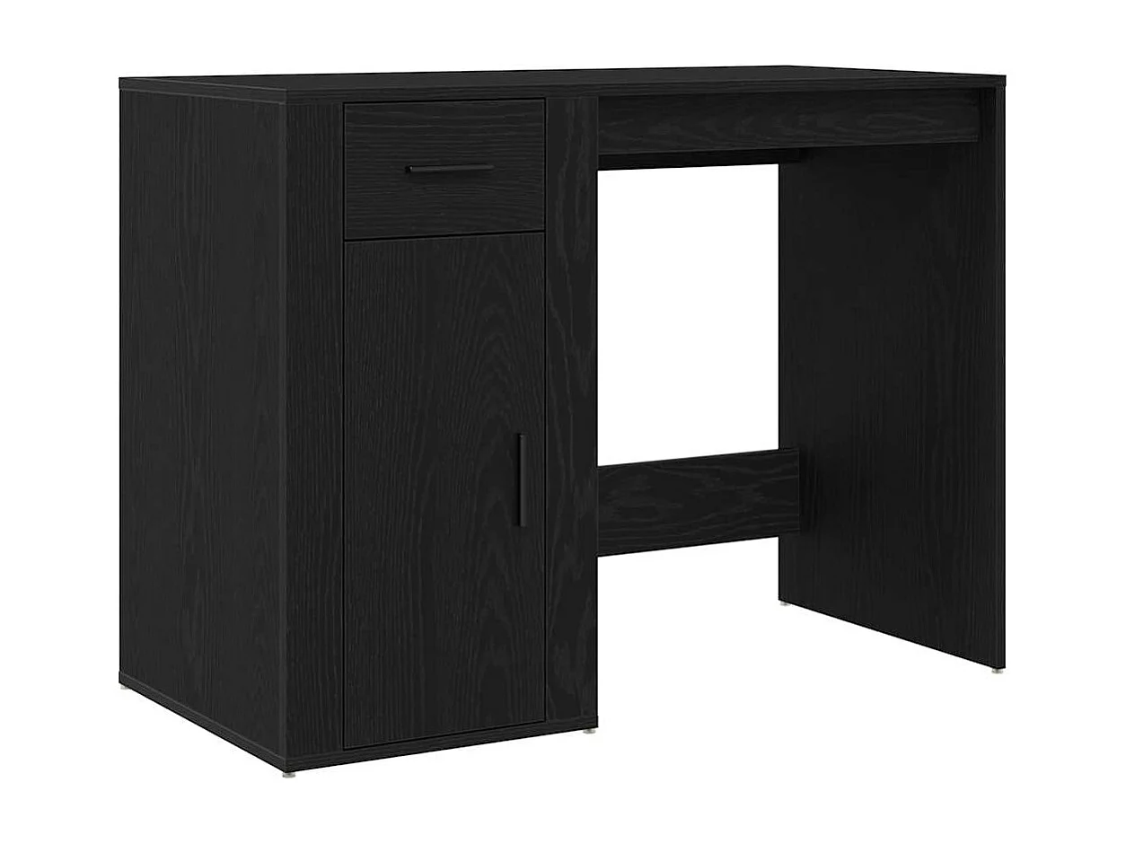 Bureau Autre Chêne noir 100 x 49 x 75 cm Bois d'ingénierie