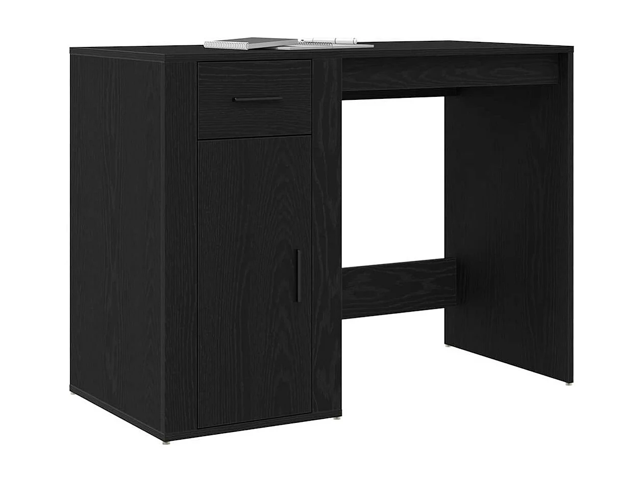 Bureau Autre Chêne noir 100 x 49 x 75 cm Bois d'ingénierie