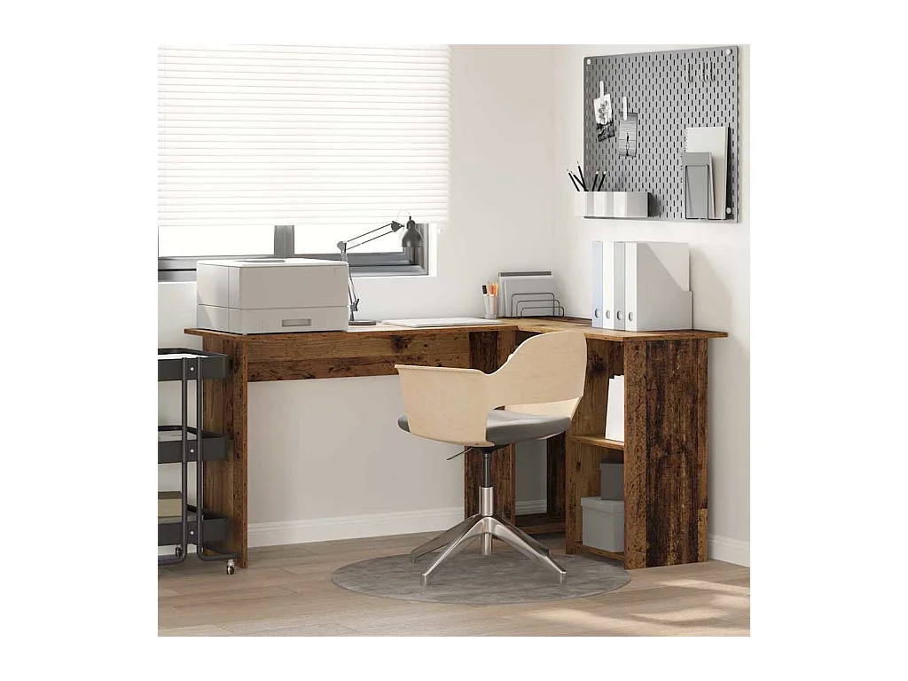 Bureau Bois ancien 142 x 102 x 73 cm Bois d'ingénierie