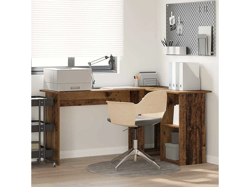 Bureau Bois ancien 142 x 102 x 73 cm Bois d'ingénierie