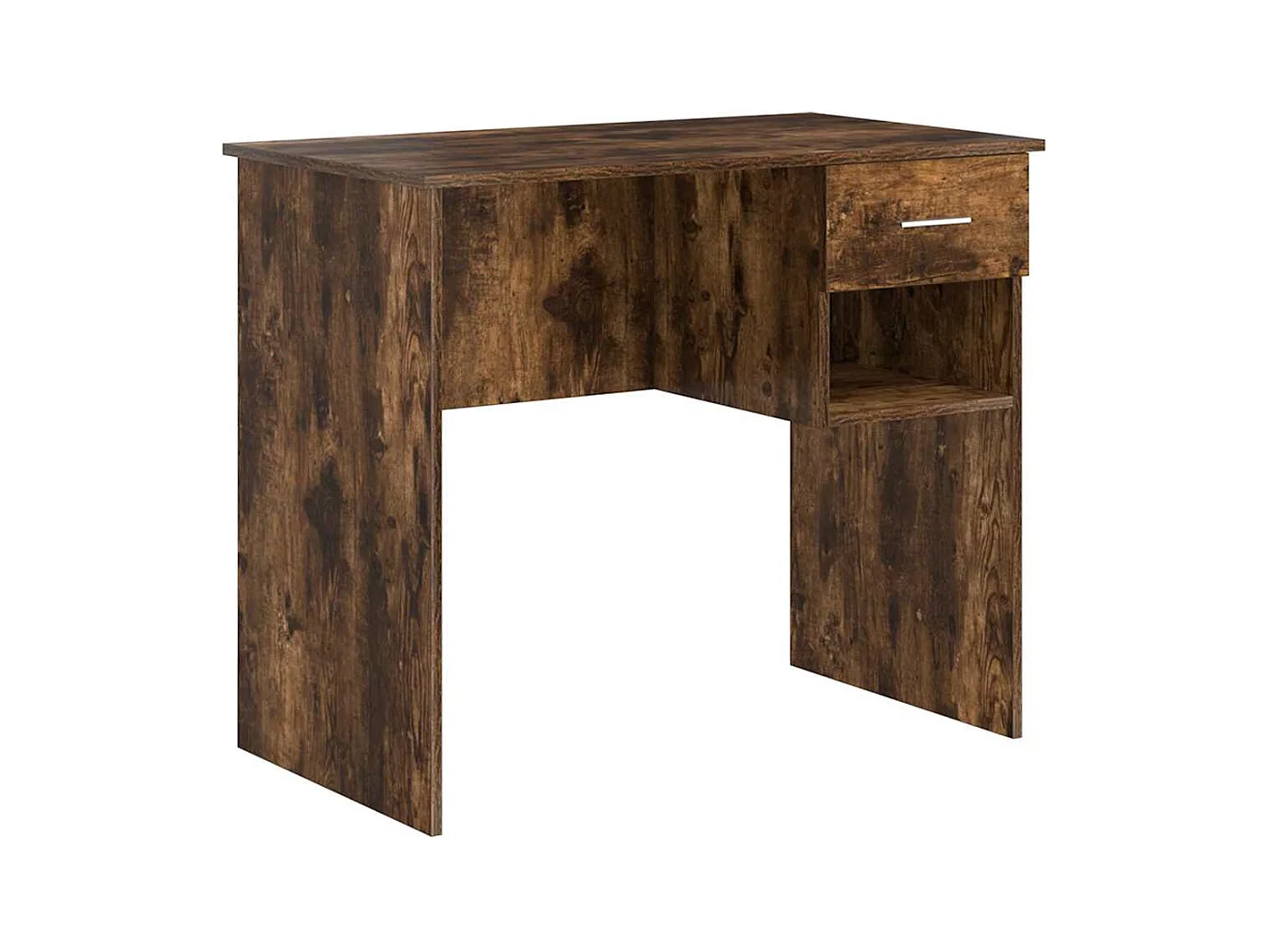 Bureau Chêne fumé 90 x 49.5 x 75 cm Bois d'ingénierie