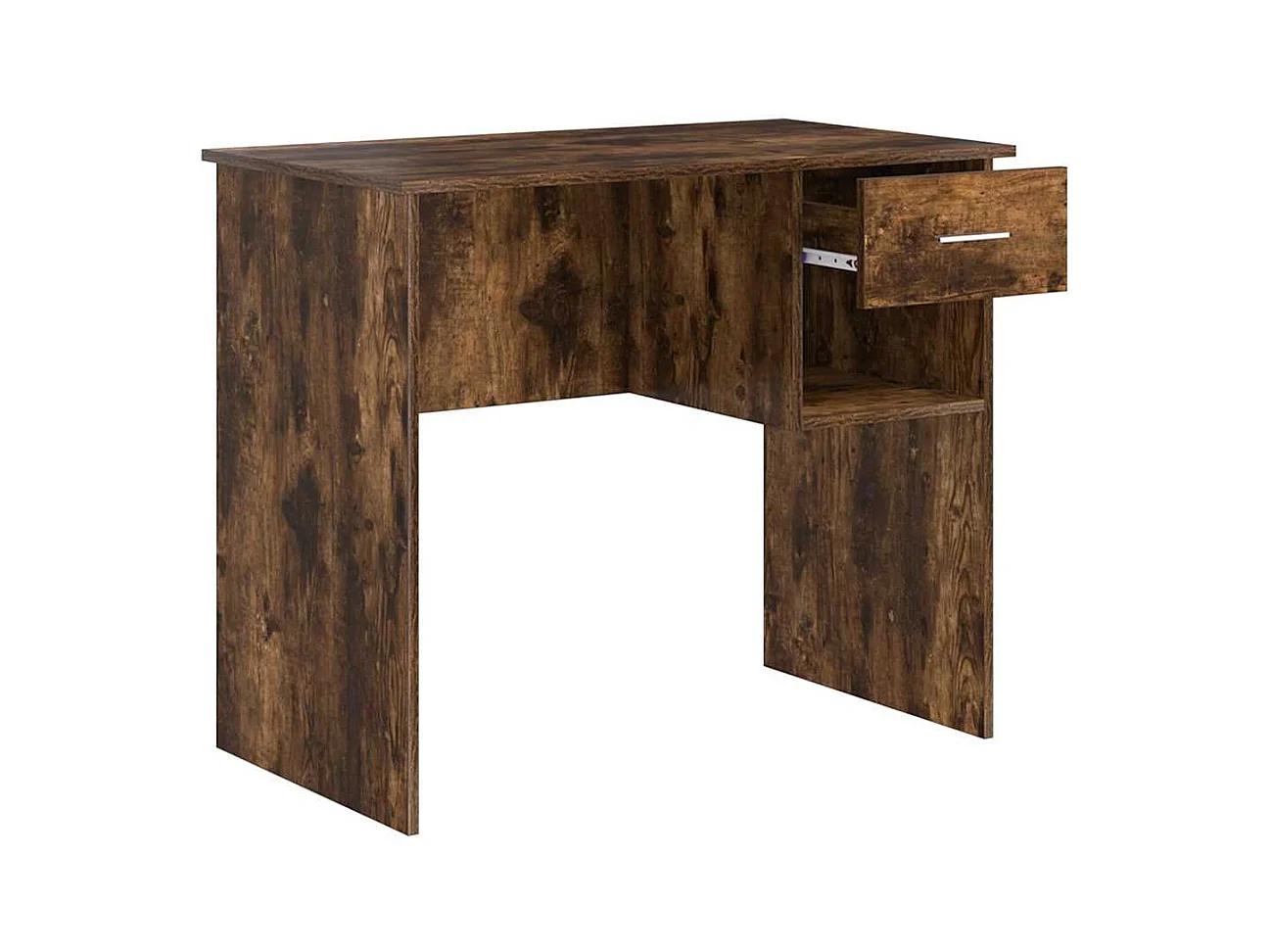 Bureau Chêne fumé 90 x 49.5 x 75 cm Bois d'ingénierie