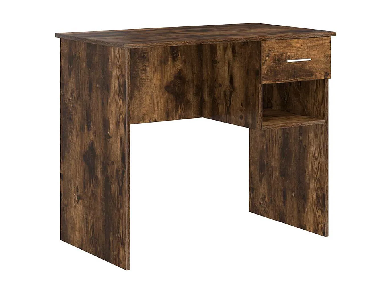 Bureau Chêne fumé 90 x 49.5 x 75 cm Bois d'ingénierie