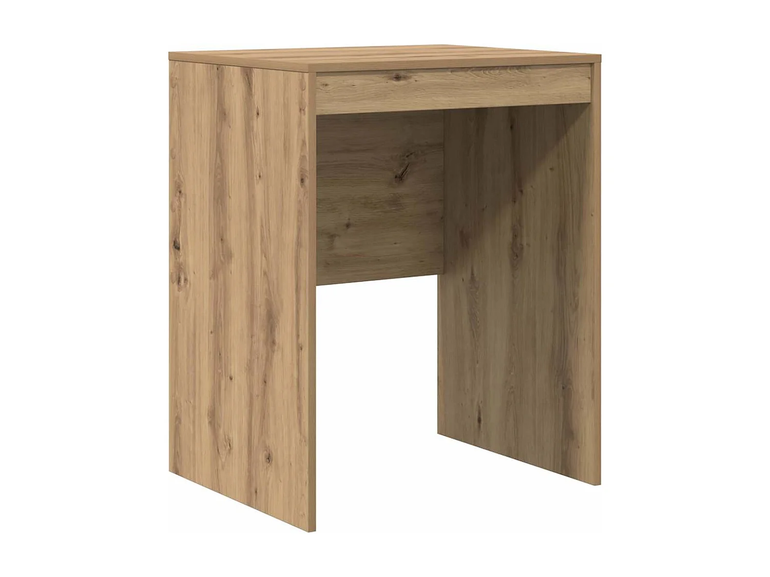 Bureau chêne artisanal 60 x 50 x 76 cm Bois d'ingénierie