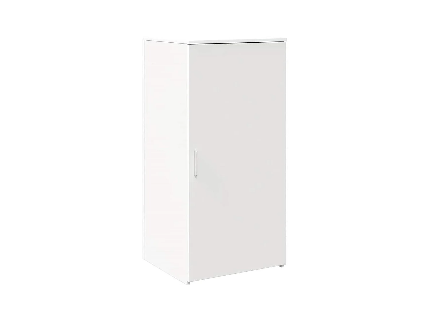 Bureau de réception blanc 200x50x103,5 cm bois d'ingénierie