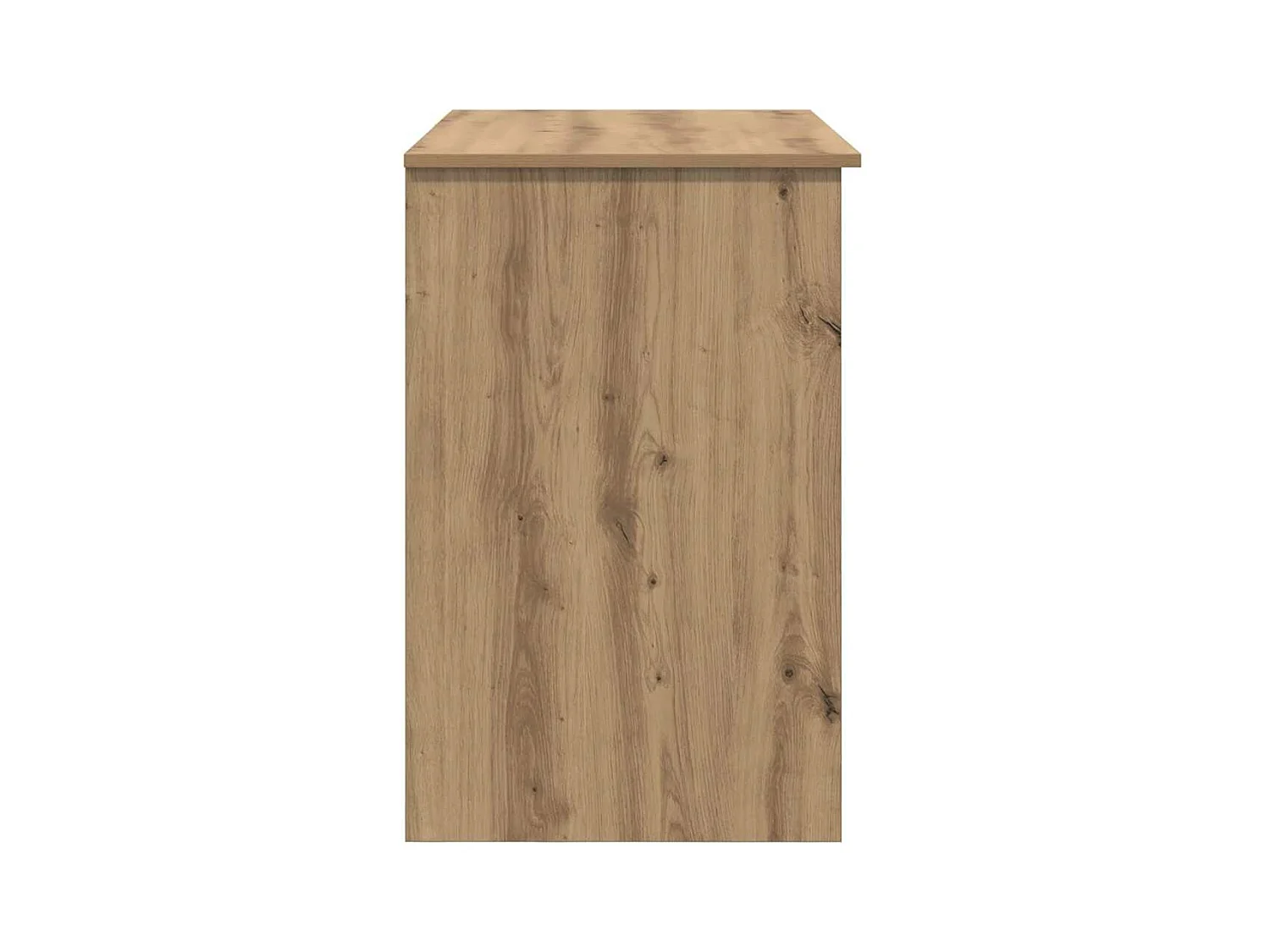 Bureau chêne artisanal 90 x 49.5 x 75 cm Bois d'ingénierie