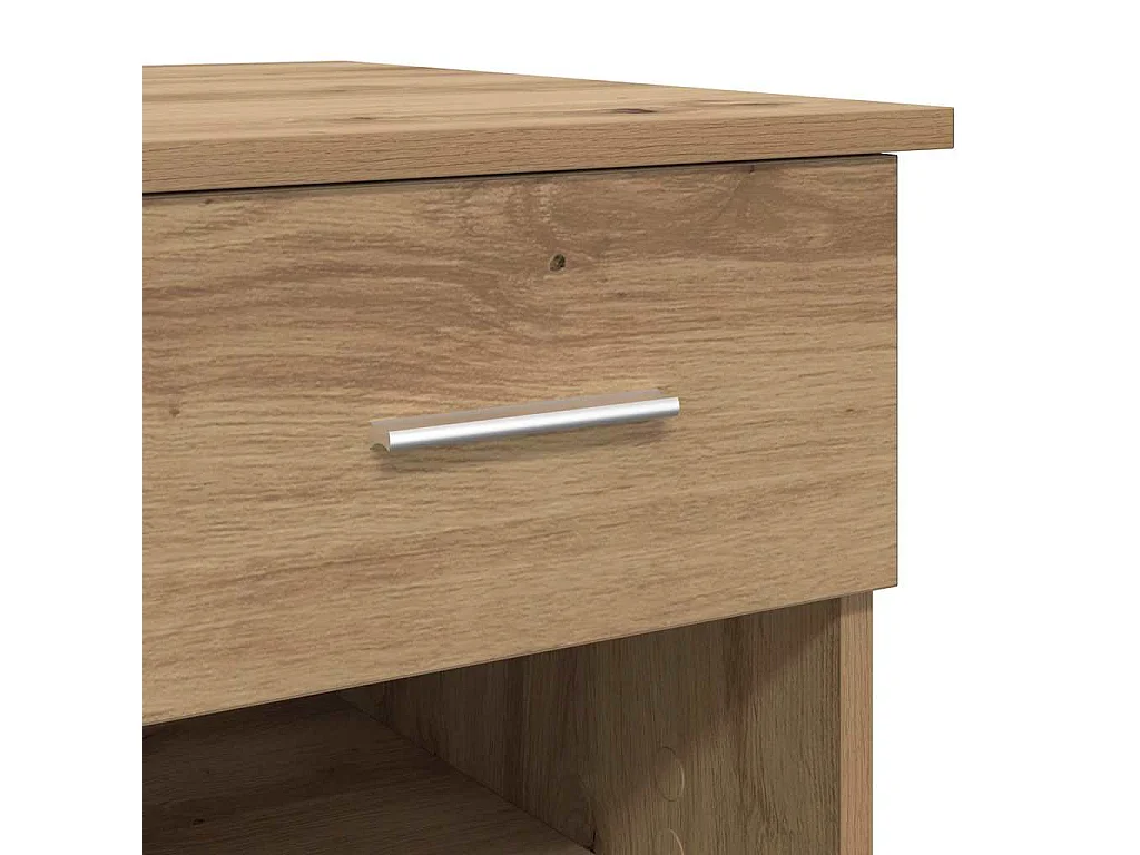 Bureau chêne artisanal 90 x 49.5 x 75 cm Bois d'ingénierie