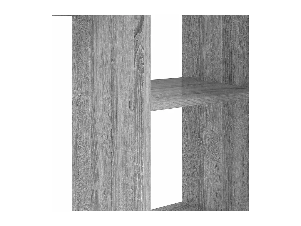 Bureau Sonoma gris 142 x 102 x 73 cm Bois d'ingénierie