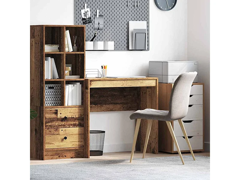 Bureau Oud hout 80 x 40 x 76 cm Bewerkt hout
