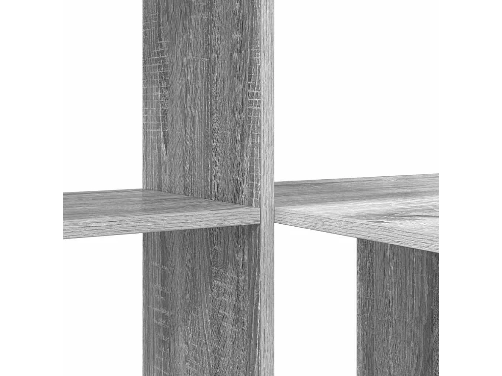 Bureau Sonoma gris 131,5 x 50 x 106,5 cm Bois d'ingénierie