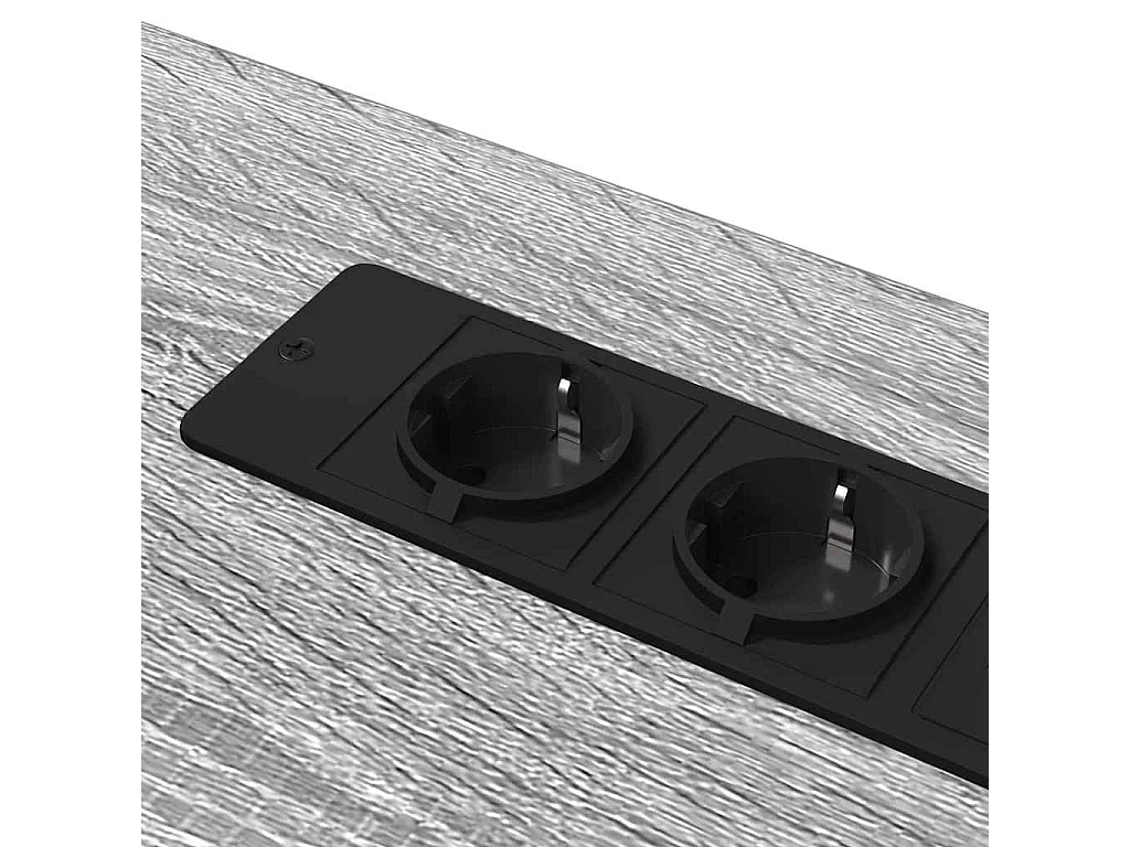 Mesa Sonoma cinzento 100 x 50 x 86.5 cm Madeira processada