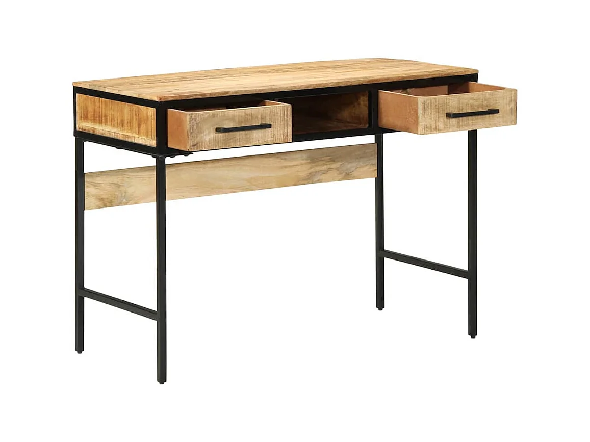 Bureau d'écriture avec tiroir Marron 100 x 50 x 75 cm