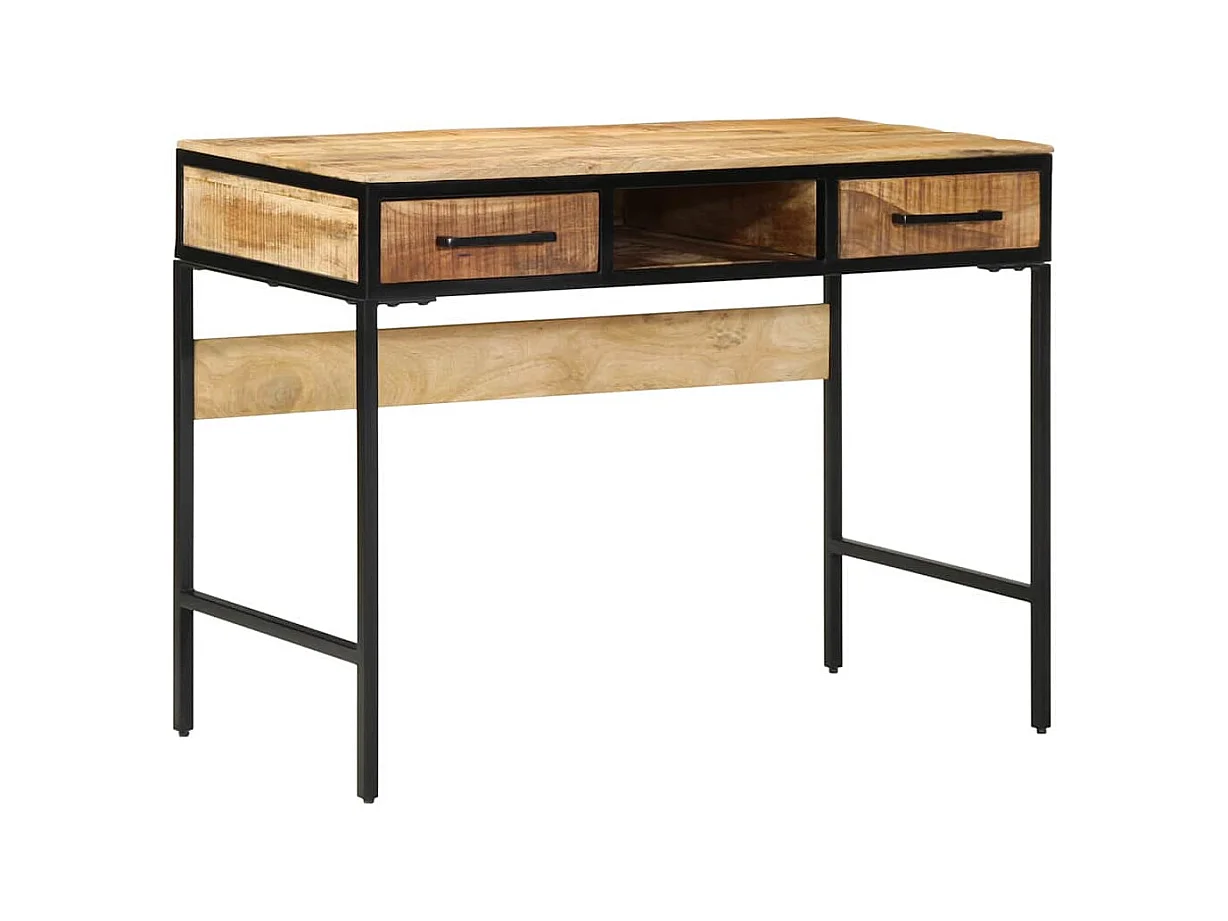 Bureau d'écriture avec tiroir Marron 100 x 50 x 75 cm