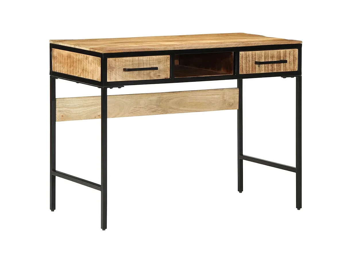 Bureau d'écriture avec tiroir Marron 100 x 50 x 75 cm