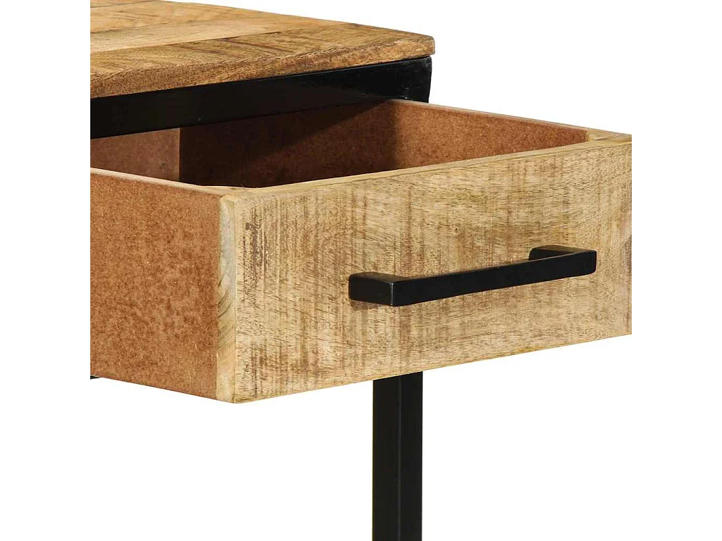 Bureau d'écriture avec tiroir Marron 100 x 50 x 75 cm