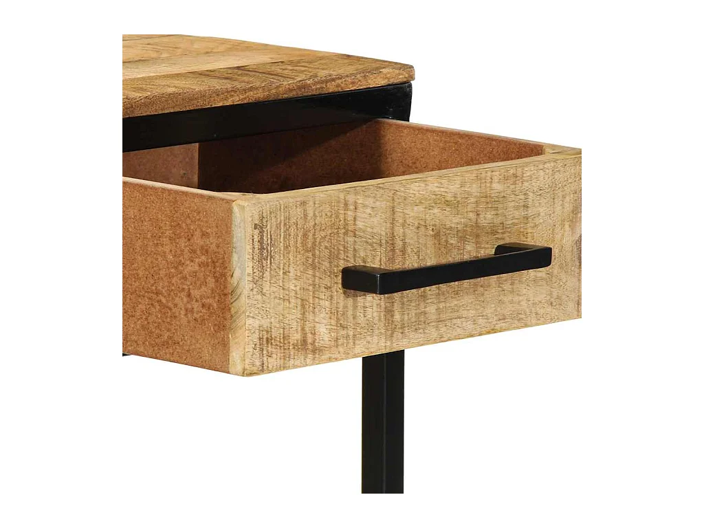 Bureau d'écriture avec tiroir Marron 100 x 50 x 75 cm