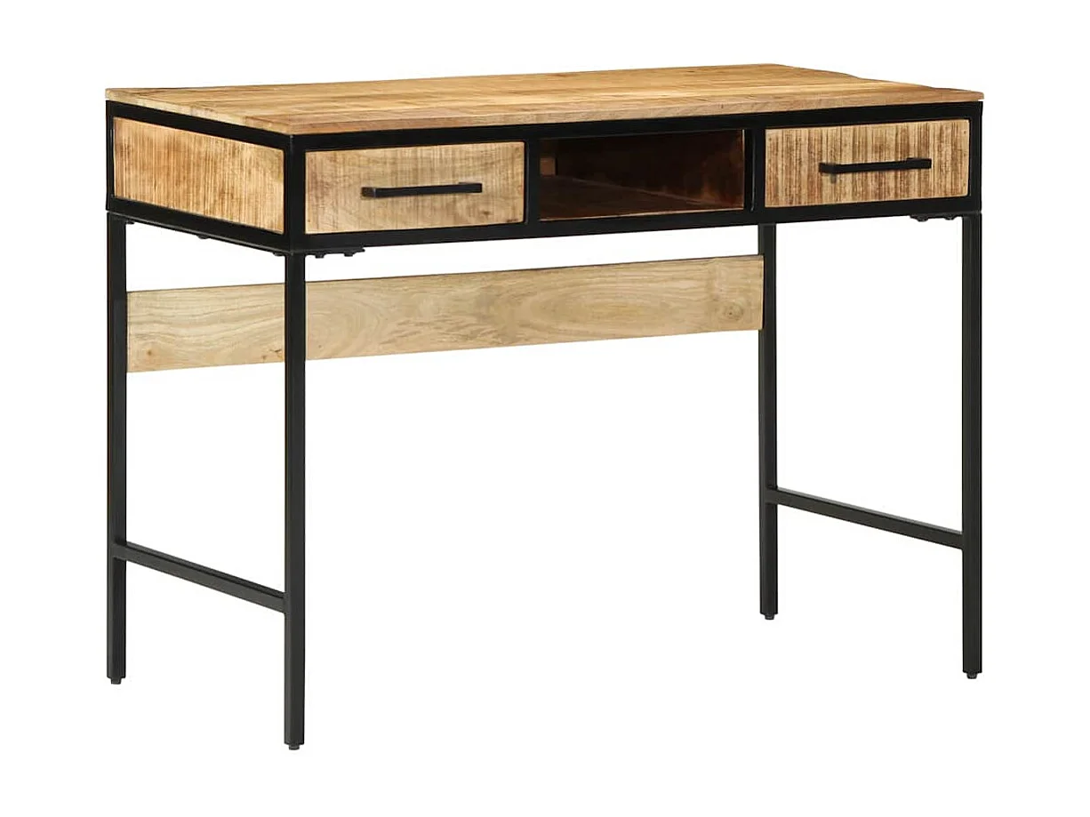 Bureau d'écriture avec tiroir Marron 100 x 50 x 75 cm