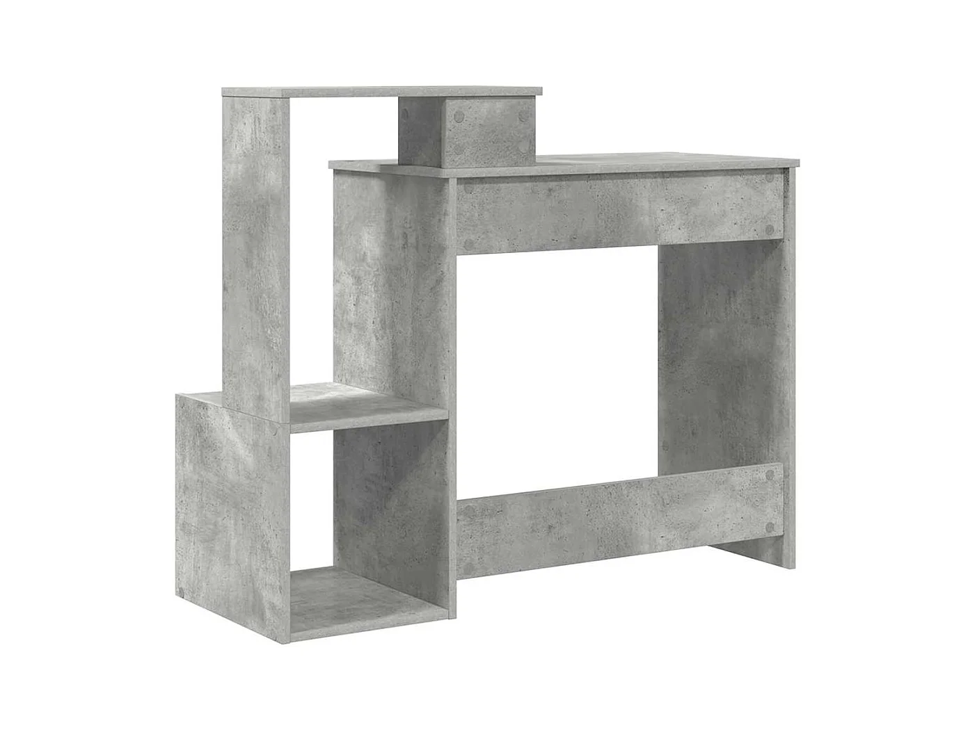 Bureau Gris béton 106 x 40 x 88.5 cm Bois d'ingénierie