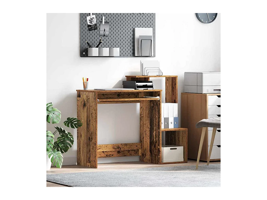 Bureau Bois ancien 106 x 40 x 88.5 cm Bois d'ingénierie