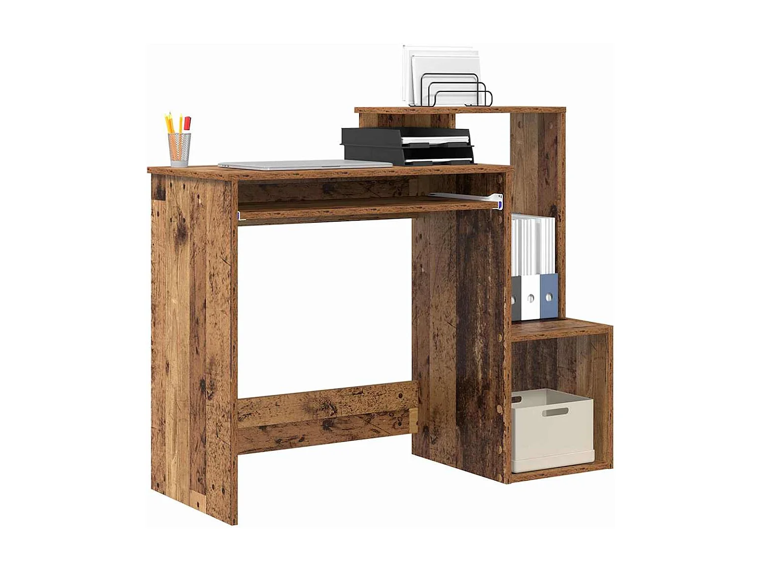 Bureau Bois ancien 106 x 40 x 88.5 cm Bois d'ingénierie