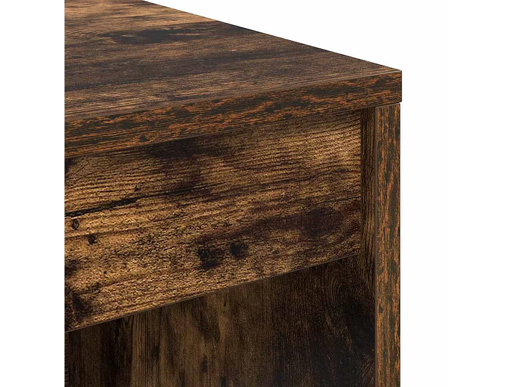 Bureau Chêne fumé 90 x 40 x 76 cm Bois d'ingénierie