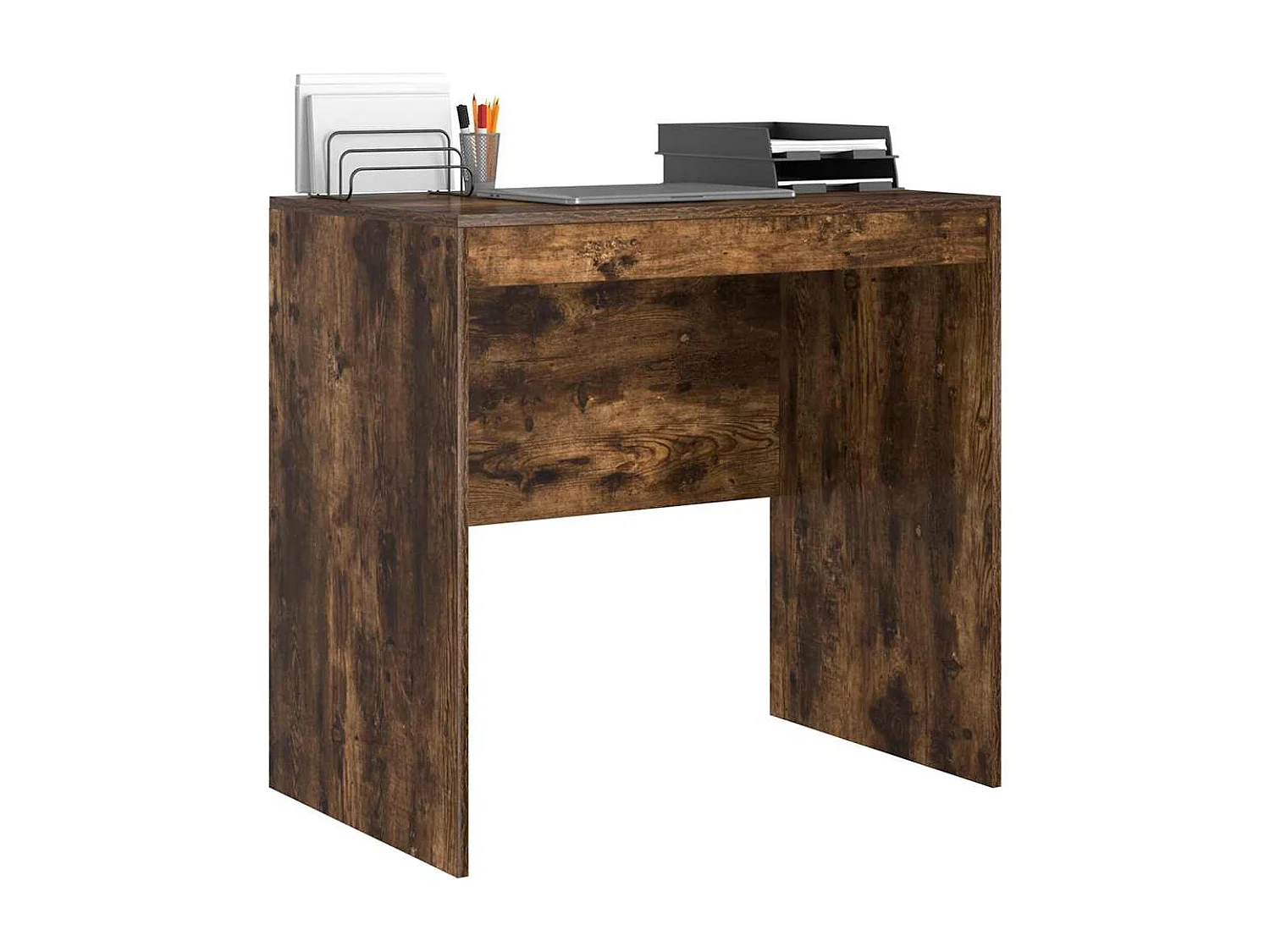 Bureau Chêne fumé 80 x 50 x 76 cm Bois d'ingénierie