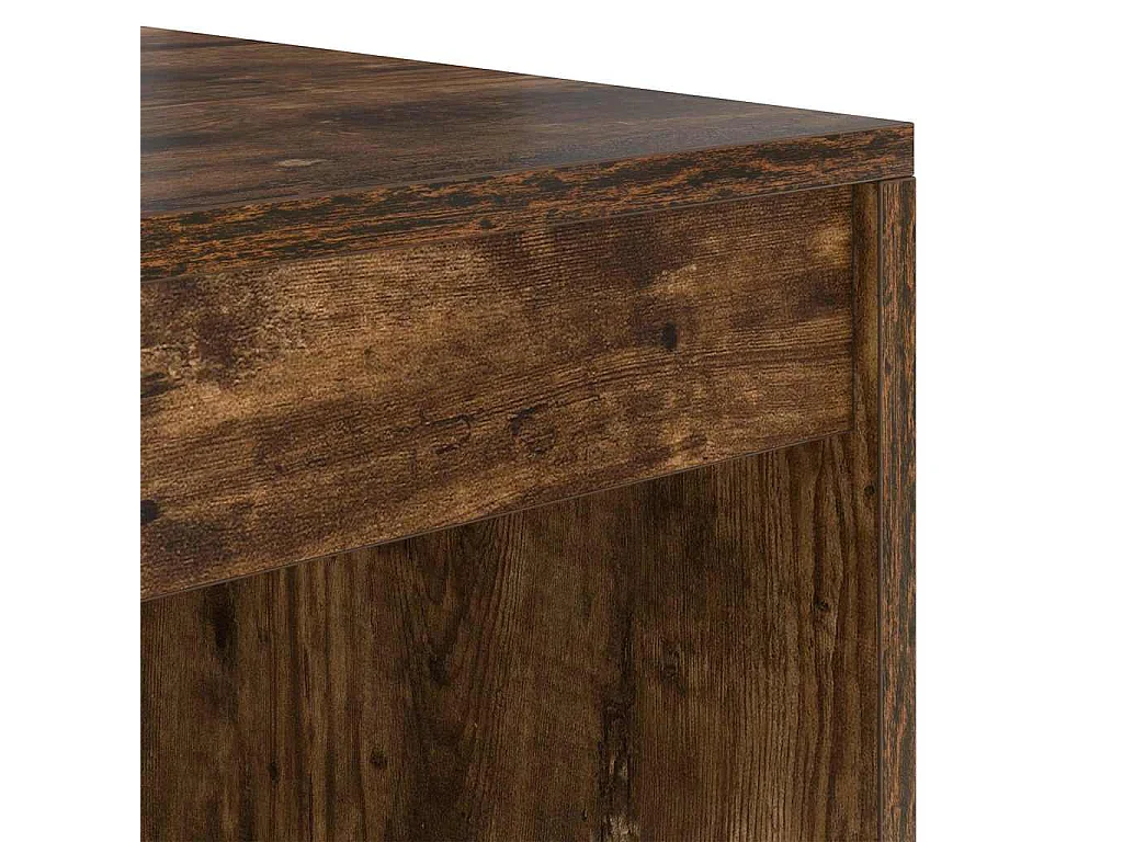 Bureau Chêne fumé 80 x 50 x 76 cm Bois d'ingénierie