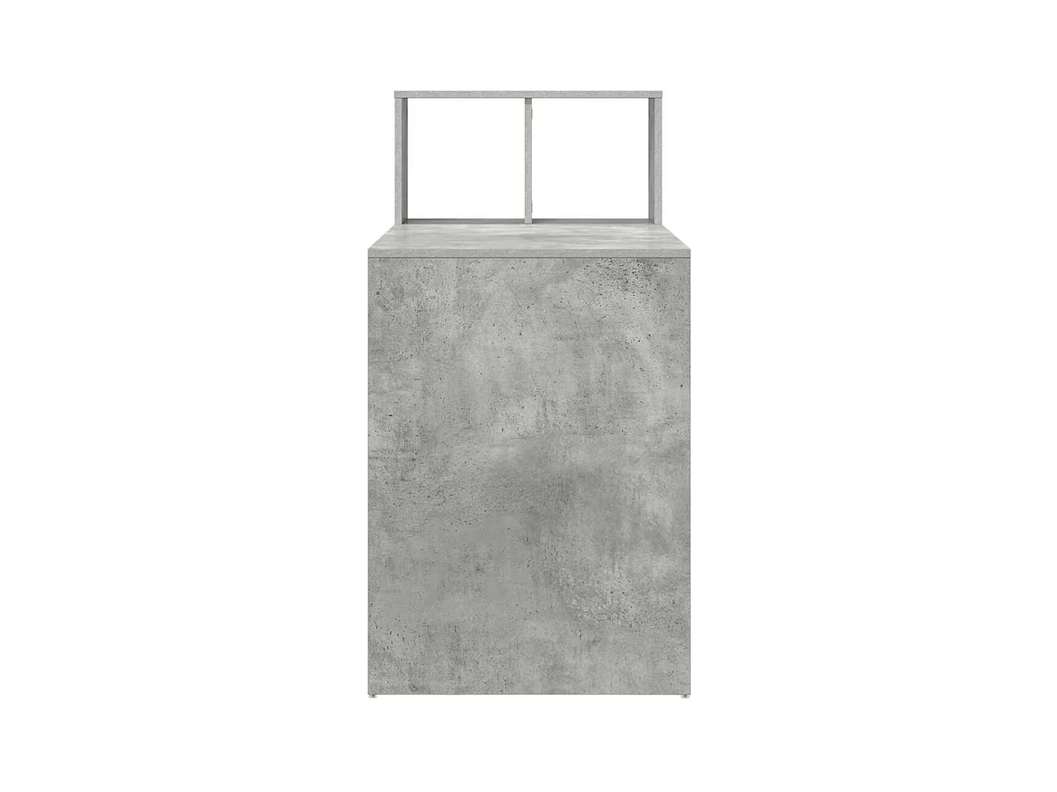 Bureau Gris béton 108 x 55 x 103,5 cm Bois d'ingénierie