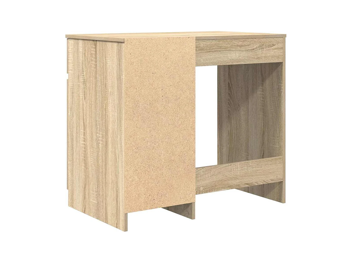 Bureau chêne Sonoma 86x49x76 cm bois d'ingénierie