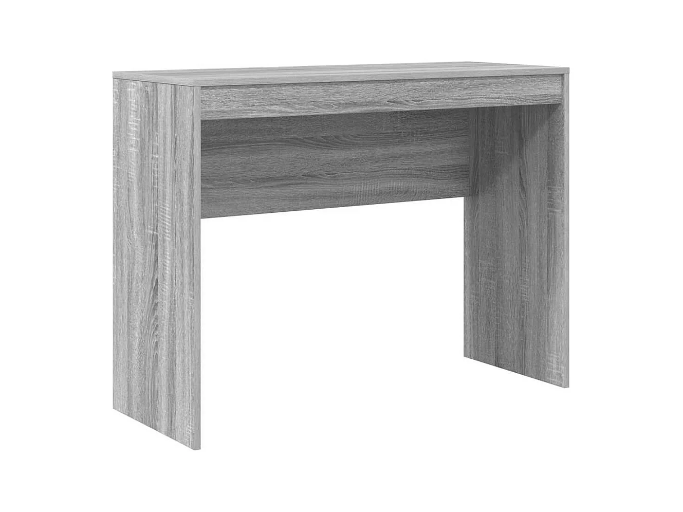 Bureau Autre Sonoma gris 100 x 40 x 76 cm Bois d'ingénierie