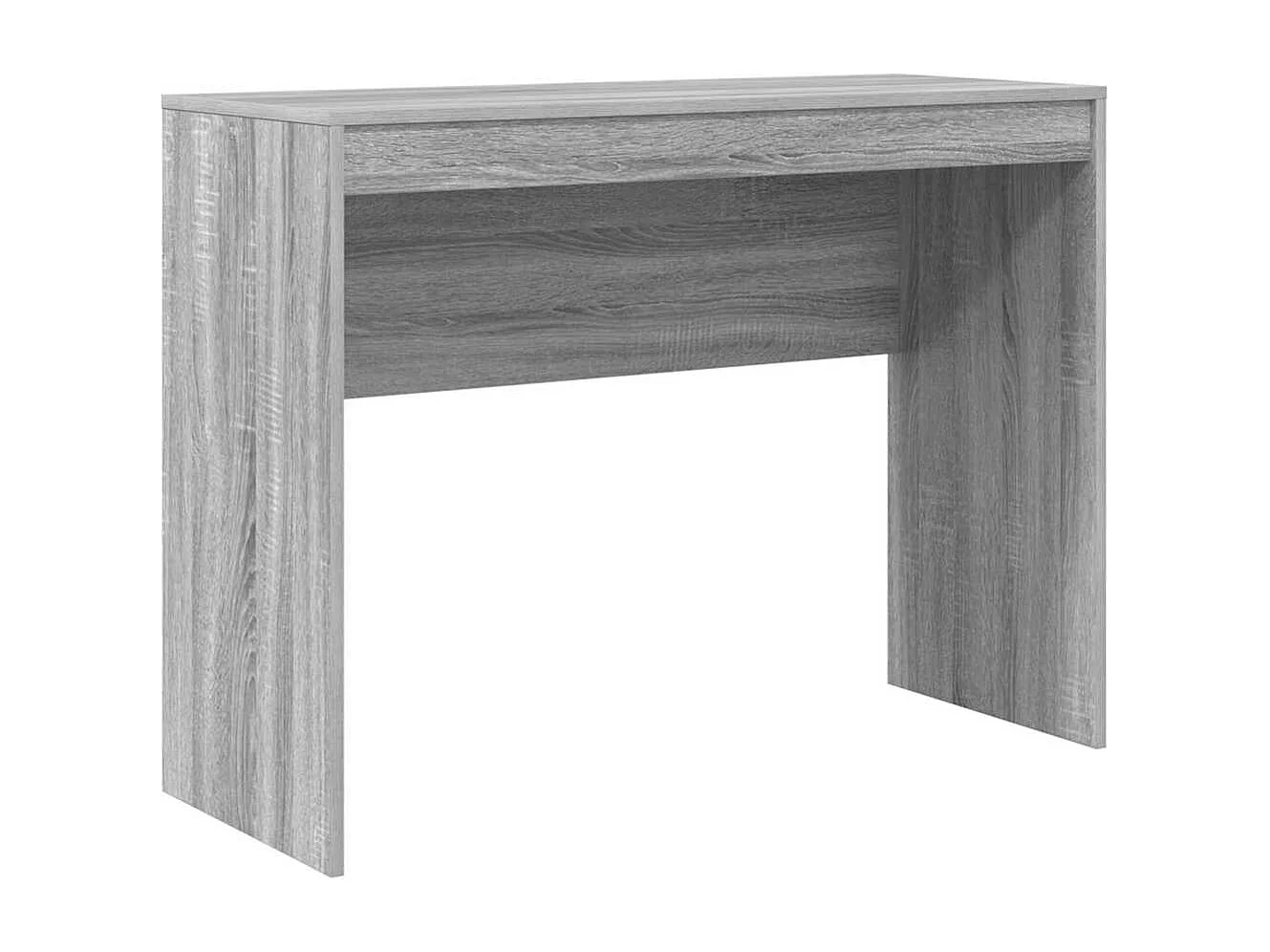 Bureau Autre Sonoma gris 100 x 40 x 76 cm Bois d'ingénierie