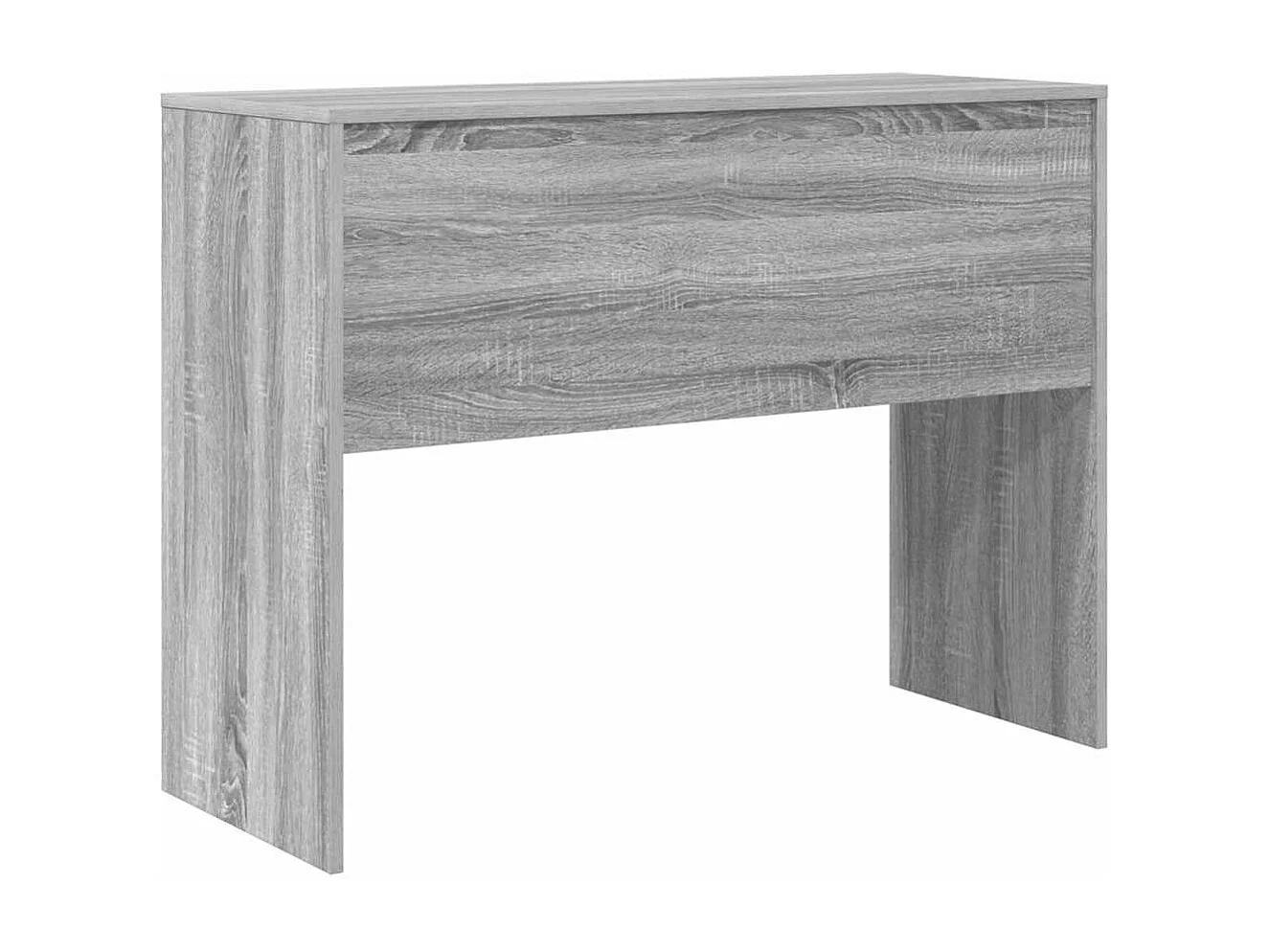Bureau Autre Sonoma gris 100 x 40 x 76 cm Bois d'ingénierie